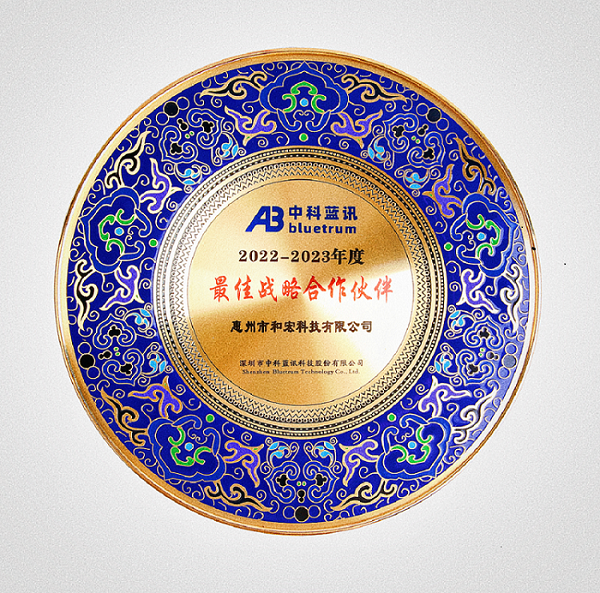 喜报 | 玩球体育荣膺中科蓝讯“最佳战略合作伙伴”